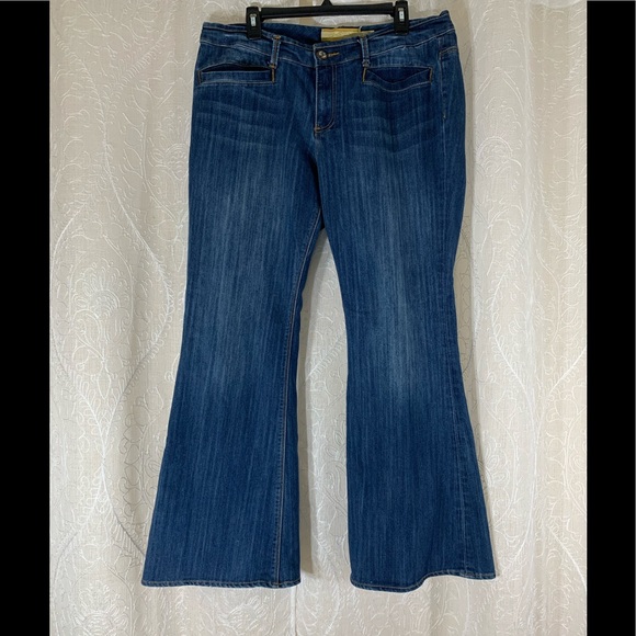 flared jeans size 18